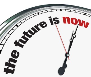 The Future is Now - Ornate Clock